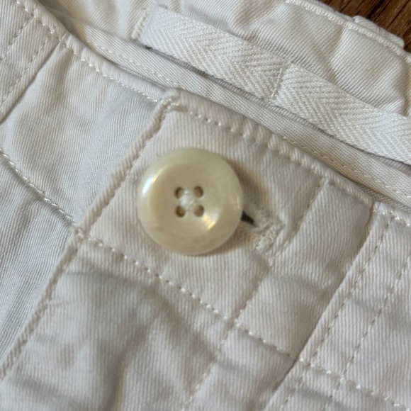 Cream Pants with Elastic Zipper Cuffs - Picture 4 of 8
